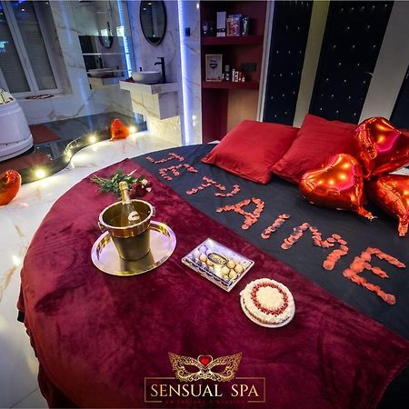 Sensual Spa- Love Room Jacuzzi Hammam Terrasse 南锡 外观 照片