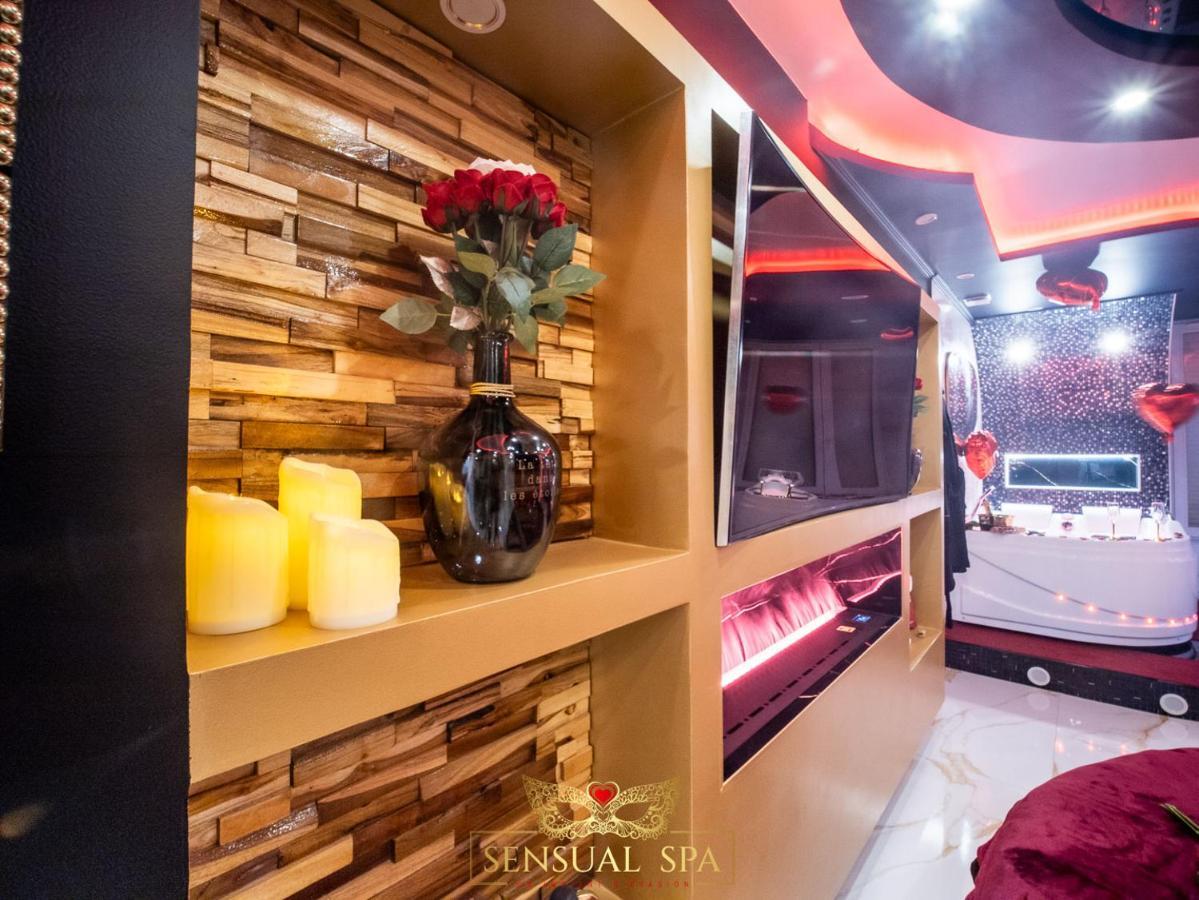 Sensual Spa- Love Room Jacuzzi Hammam Terrasse 南锡 外观 照片