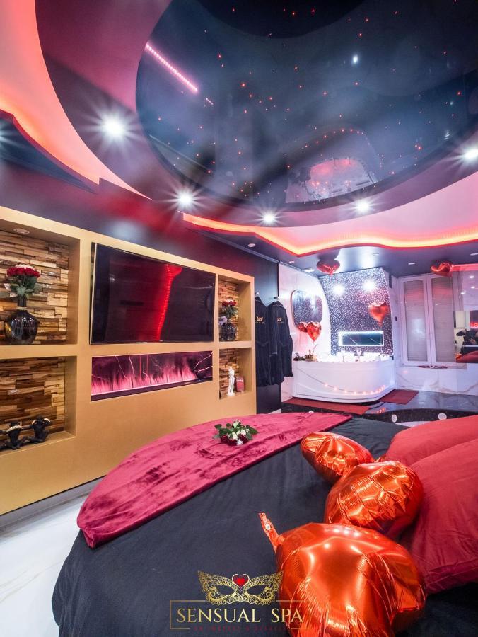 Sensual Spa- Love Room Jacuzzi Hammam Terrasse 南锡 外观 照片