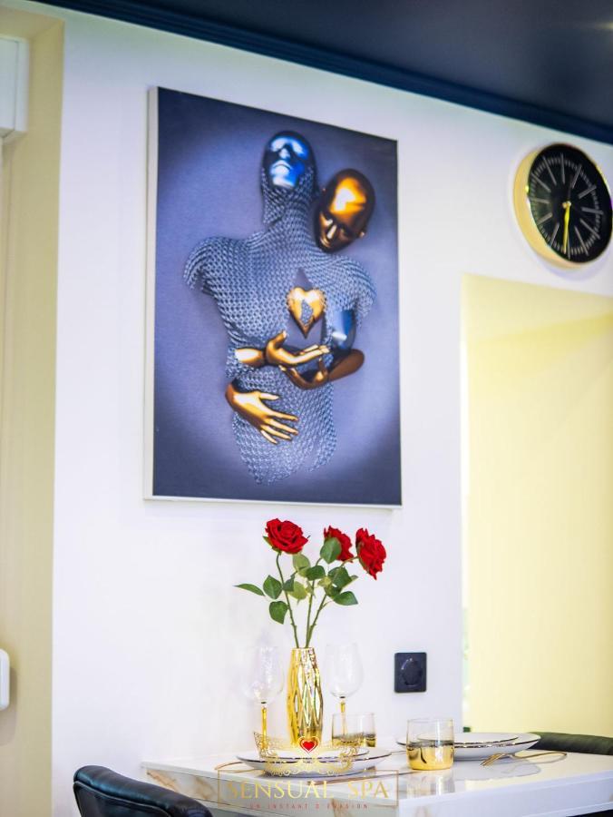 Sensual Spa- Love Room Jacuzzi Hammam Terrasse 南锡 外观 照片