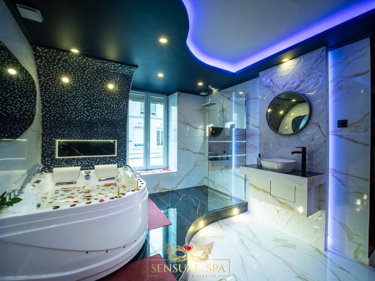 Sensual Spa- Love Room Jacuzzi Hammam Terrasse 南锡 外观 照片