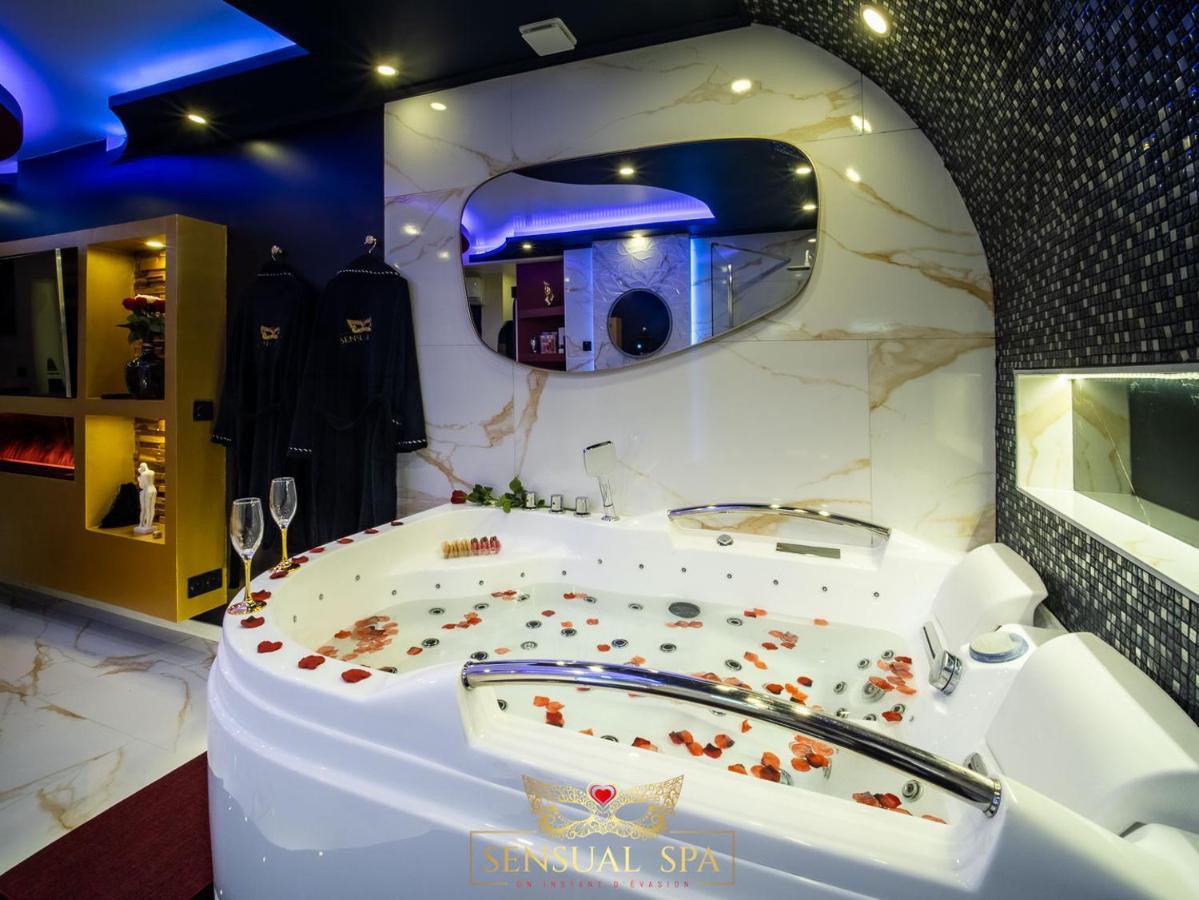Sensual Spa- Love Room Jacuzzi Hammam Terrasse 南锡 外观 照片